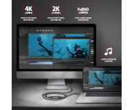 Axagon RVC-HI2M, USB-C - HDMI 2.0a adapter 4K/60Hz HDR10 - 1353446 - zdjęcie 5